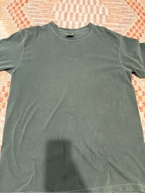 Men's Crewneck T-Shirt - Dark Green Comfort Colors